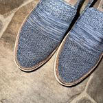 Uggs heathered blue striped size 7 comfortable slip on loafers Photo 5