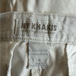 New York & Company NY Khakis White shorts Women’s Size 8 Photo 2