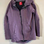 Nike ✨  Women’s Purple Zip Up Hoodie XS Photo 0