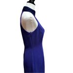 Alex Evenings Royal Blue Bead led Collar Cocktail Dress | Sz. 6 Photo 4