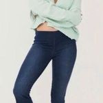 Free People NEW Flare Penny Pull On Denim Jean in Rich Blue Photo 0