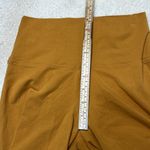 Aritzia TNA Women's Mustard Yellow High Rise Bike Shorts Sz S Photo 5