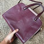 Kate Spade  Mini Felix Kay Street Burgundy Pebble Leather Crossbody Photo 2