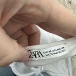 ZARA  White Bodysuit Size Medium Photo 2