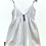 Lulus NWT  Women’s Silver Metallic Star of the Evening Mini Dress size medium Photo 5