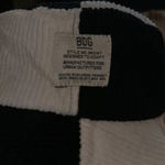 Urban Outfitters  BDG checkered raw edge black and white corduroy bucket hat Photo 5