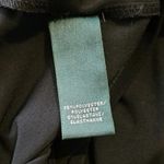 Ralph Lauren LAUREN Black 3/4 Sleeve Ruched Jersey Surplice Dress Women's 14P Photo 10