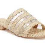 Cult Gaia ππ Sarelle Square Toe Slip-on Sandal ~ Tan Raffia EU 38.5 US 8.5 NWT Photo 0