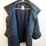 Anthropologie Jacket Yoana Baraschi Black Crinkle Coat Snap Front Sz M GUC Photo 5