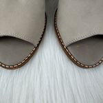 Lucky Brand Women's Terrie Peep Toe Pump Shoe Sandals Beige Size 8.5M EU 38.5 Photo 7