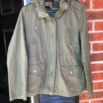 Love Tree olive green Utility zip jacket L Photo 0