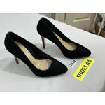 Forever 21 Womans Size 7.5 Black Suede Slip On Pumps Photo 1