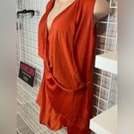 TS TAKING SHAPE AUSTRALIAN brand Orange geonetric Top Size 16 Photo 6