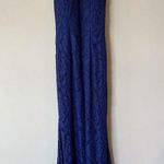 AQUA  DRESSES Womens Blue Sleeveless Full-Length Formal Mermaid Dress Size 2 Photo 2