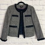 J.Crew  metallic trim glen plaid lady jacket Photo 1