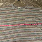 Fantastic Fawn  Women's Short Sleeve Top  Multicolor Stripes EUC Photo 6