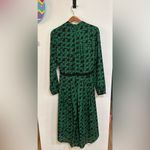Hunter Bell Casper Women’s Midi Dress Green Geometric Size 8 Retail $540 Photo 5