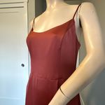 Celebrate DB Studio Cinnamon Long Formal Dress Red Size 8 Photo 1
