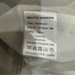 Birgitte Herskind Black White Zebra Stripe Puff Sleeve Blouse Top Size 32 or XS Black Photo 11