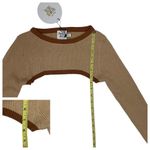 Princess Polly NWT  Knit Shrug - Beige - S/M Photo 4