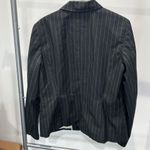 Isaac Mizrahi 3-Piece Pant/Skirt Suit Classic Pinstripe Design Black Women's 12 Photo 4