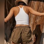 Free People Movement Happiness Runs Long Crop Tank White XS/S Photo 3