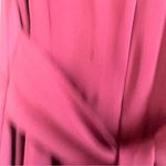 Parker  Black Rosie Silk Maxi Ruffle Maroon Dress Photo 6