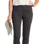 Amanda & Chelsea  Pants Cropped Black Tapered Midrise Puzzle Ankle 4 Work Casual Photo 0