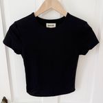 Open Edit Smooth Edit Lite Cap Sleeve T-Shirt Black Size Extra Small XS Photo 3