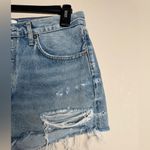 AGOLDE  Women Size 29 Parker Organic Cotton Distressed Denim‎ Jean Shorts Photo 1