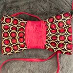 Vera Bradley Pink Bow Frill Crossbody Photo 3