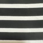 Tahari Women's Black white stripe 3/4 Sleeve Sweater Blouse Pullover Knit medium Photo 4