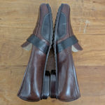 Joan & David Harness Style Two Tone Flats Size 8M Photo 5