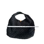 UGG AUSTRALIA Black Knit Sweater Shoulder Hobo Bag Photo 7