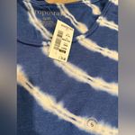 Aeropostale  Blue and White Tie Dye Short Sleeve Tee Photo 1