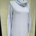 Lou & grey EUC  pastel purple cowl neck pullover sweater Photo 10