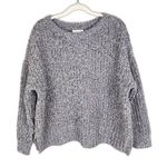 American Eagle Crop Boxy Sweater Chunky Knit Pullover Loose Fit Oversized S Photo 0