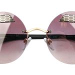 BVLGARI  BV6089 Round Honeycomb Sunglasses Photo 0