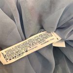 ZARA  Sz Large Ruffles rushed Romantic Boho Sexy Maxi Dress watercolor #72 Photo 14