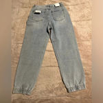 Cali 1850  Denim Joggers Women’s Size 9 29 Jeans NWT Blue Photo 1