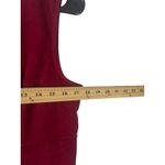 Sag Harbor Vintage 90s Women's Size 12 P Red Grunge Witchy Midi Dress Photo 7