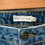 Avec Les Filles  Blue Distressed Women's Jeans size 30 Photo 1