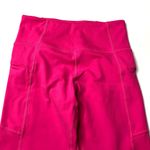 Zyia  Light N Tight Crop  Capri Legging Hot Pink Photo 2
