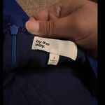 by the way. blue cut-out dress Small Photo 2