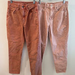 American Eagle Size 2 Corduroy Mom Jeans Bundle x2 Pairs Photo 0