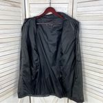 Pelle Vintage Leather Suede Coat Overcoat Black Large Black Photo 9