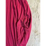 Free People Women's Pink Baggy Harem Jumpsuit V-Neck Cami Size M Casual Photo 5