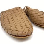 LIBERTÉ Prague Woven Mule Cream Leather 40 Size 9 Photo 2