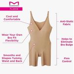 Maidenform  Tummy Control Bodysuit, High-Waist Thigh Slimmer, Shapewear, XL, NWT Photo 11