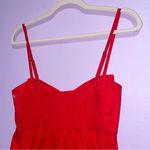 Show Me Your Mumu NEW Best Bow Midi Dress Cherry Poplin Women L Holiday Romantic Photo 6